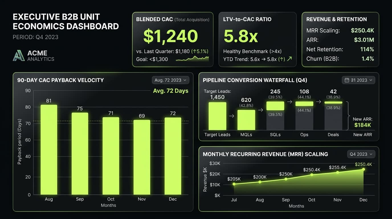 High-Ticket B2B CAC Benchmarks (2026): What Elite Agencies and Consultants Pay per Deal
